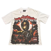 Life Hustlers Red Flame Skull Tee