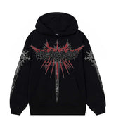 Revenge War Hoodie Black