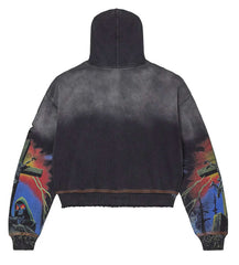 Vale Forever Damned Big Zip Up Hoodie Black
